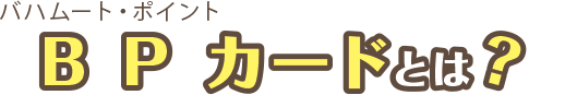 バハムート・ポイントカードとは?